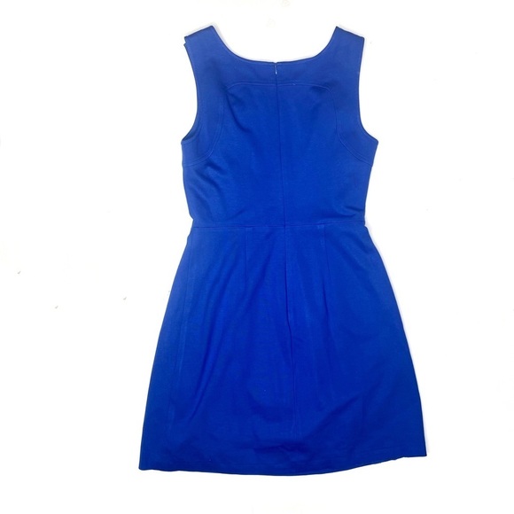 Trina Turk Sleeveless Cocktail Dress Blue 4 - Picture 7 of 7